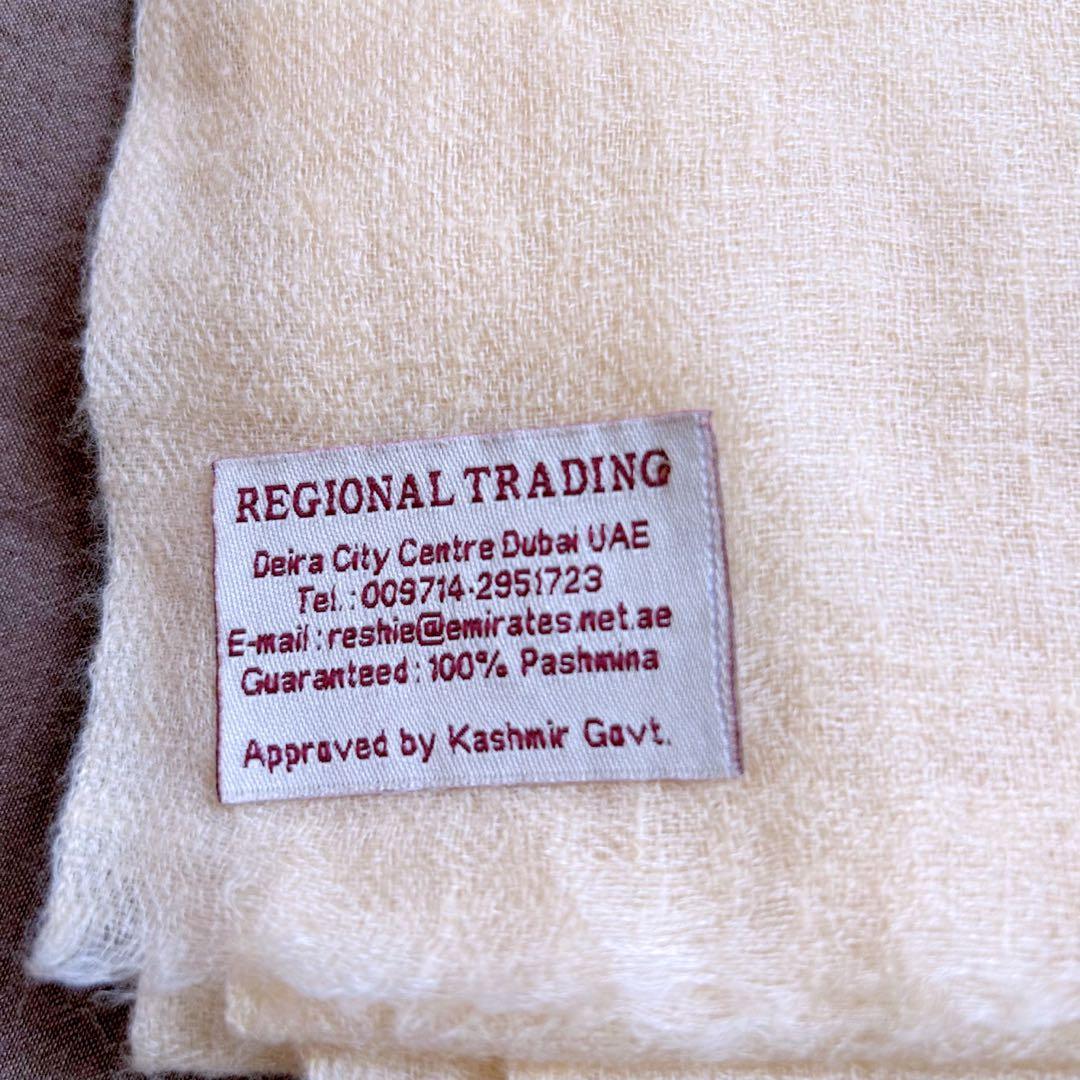 100%本物パシュミナ ストール ショール