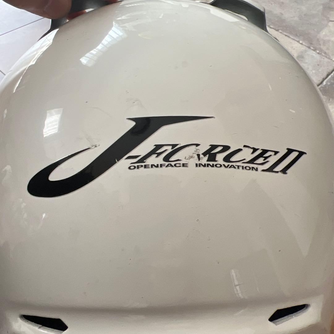 SHOEI J-FORCEⅡ jforce2 XL ジェットヘルメット 白