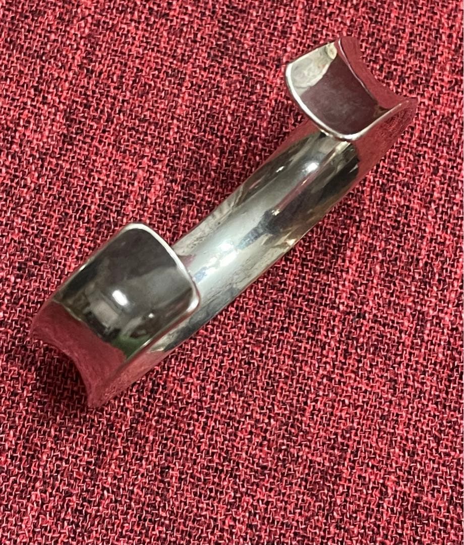 ◆感謝価格◆FULTON◆シルバー950◆エルラインミドルバングル◆
