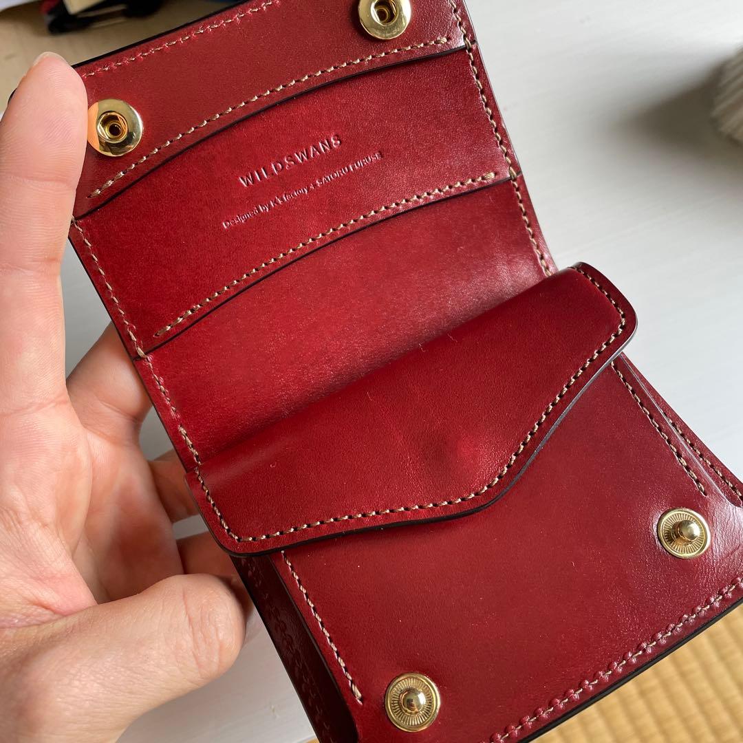 WILDSWANS kf-003 サドルプルアップ バーガンディ