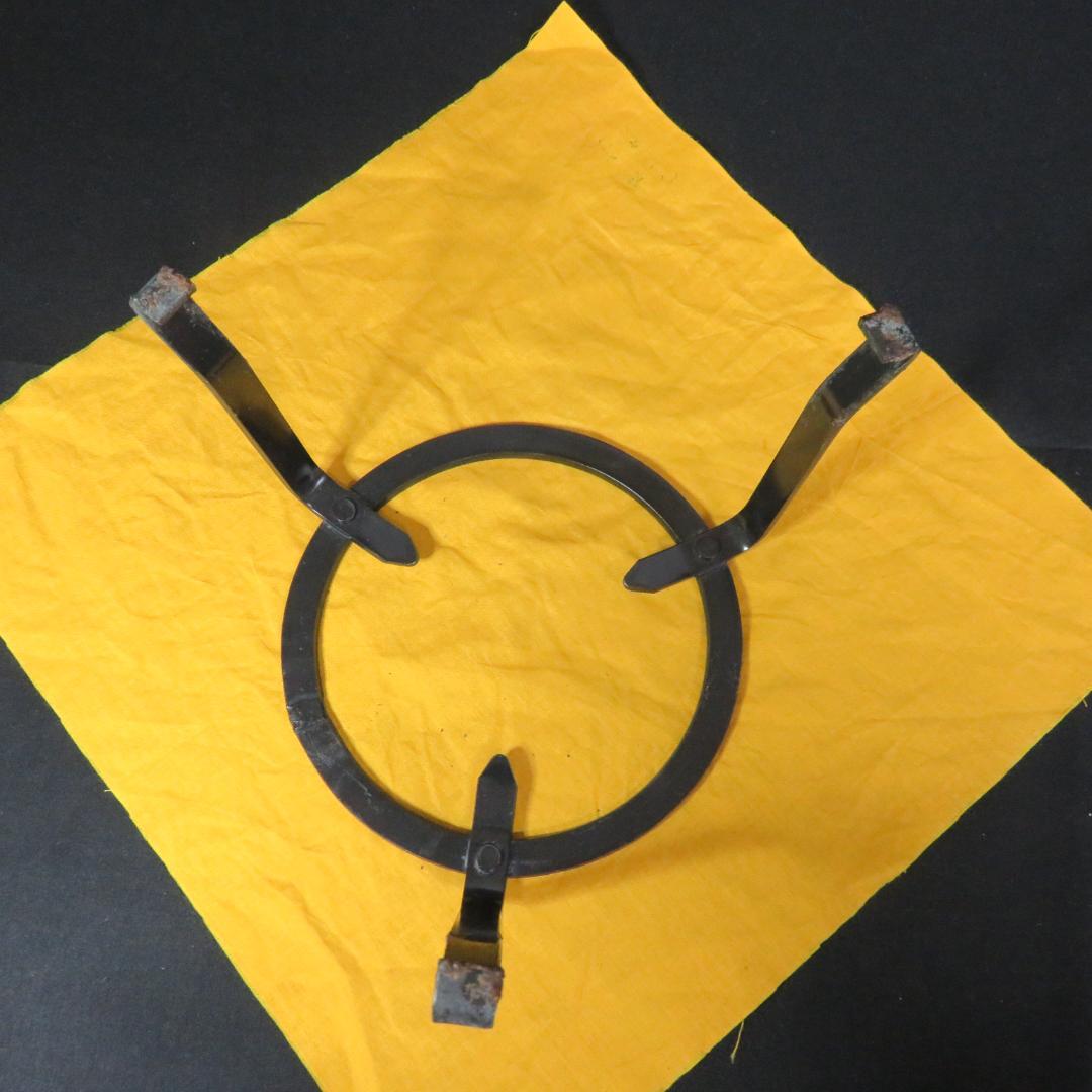 五徳 銅製 美品 茶道具 囲炉裏 炉端 風炉 手あぶり 火鉢 キャンプ