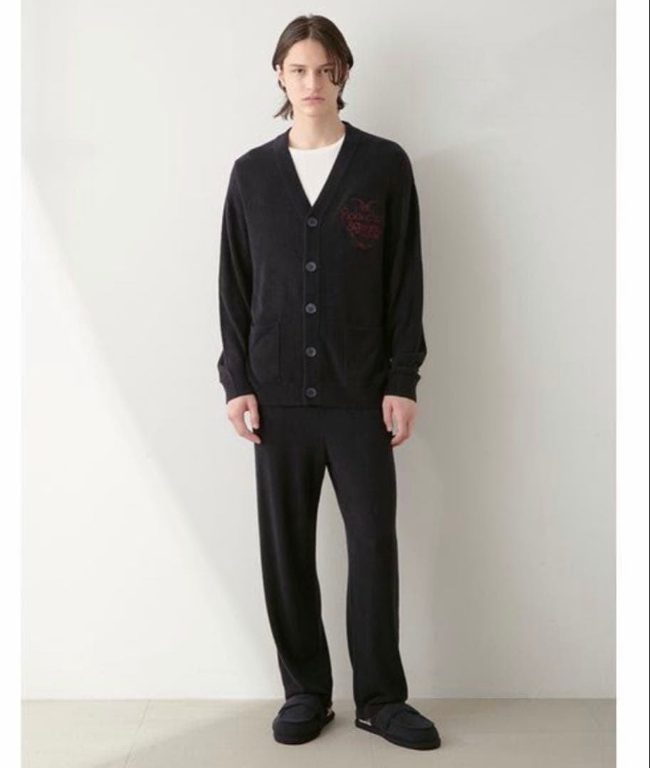 ジェラートピケ　ジョエルロブション　スムーズィーシルクカーディガン