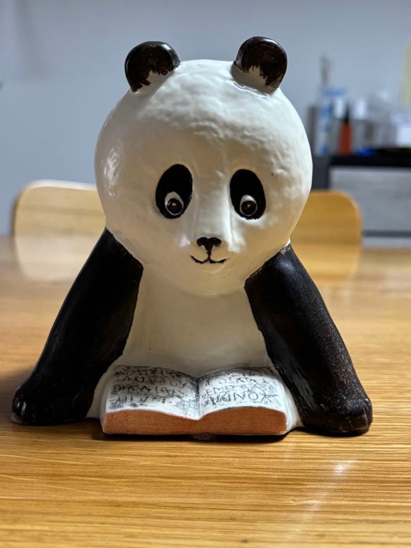 リサラーソン パンダ 陶器 yonda? 新潮文庫 非売品