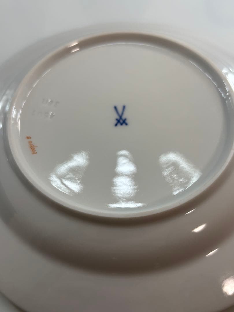 新品未使用品　マイセン陶磁器皿　18cm