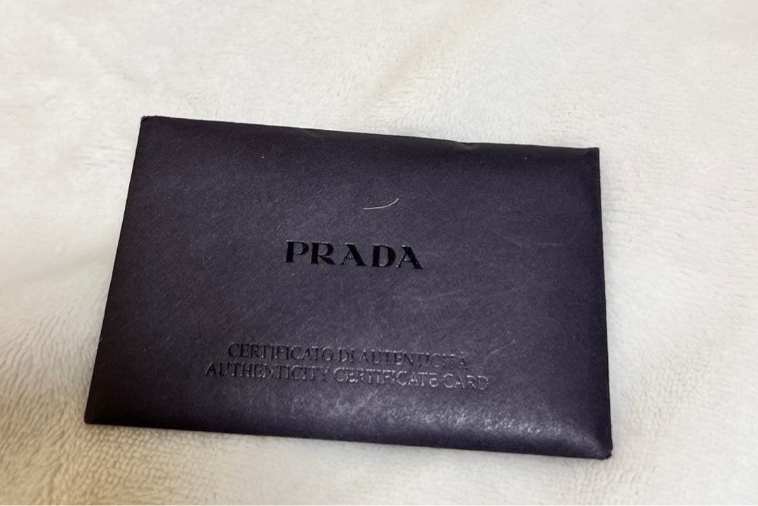 PRADA ゼブラ　バッグ　クリーニング済