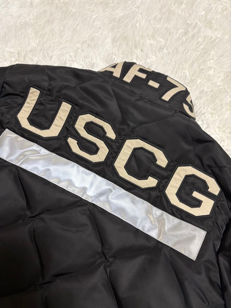 AVIREX / アヴィレックス キルティングジャケット USCG