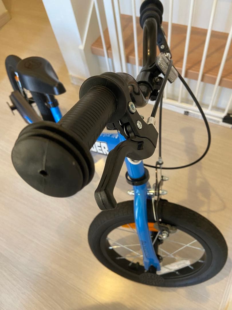 【超極美品】ストライダー14x ブルー　※使用回数2回　純正スタンド付き