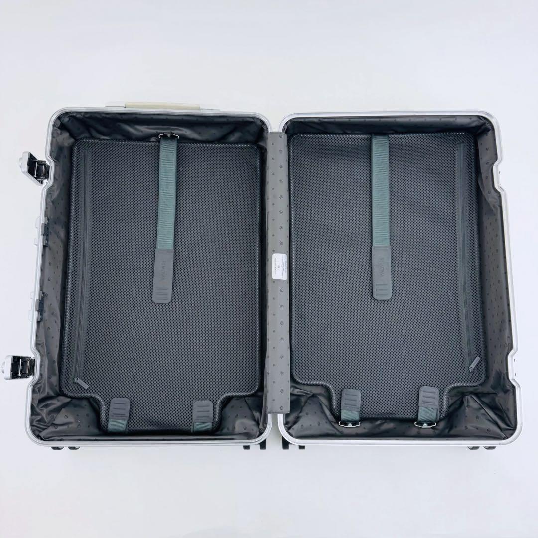 生涯保証 美品 リモワ ハイブリッド チェックイン M 62L TSAロック 白