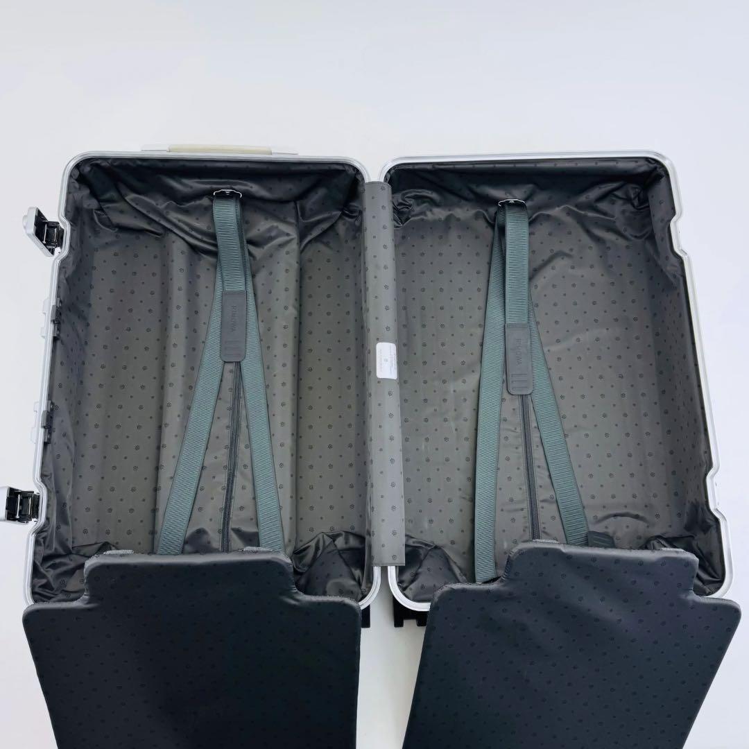 生涯保証 美品 リモワ ハイブリッド チェックイン M 62L TSAロック 白