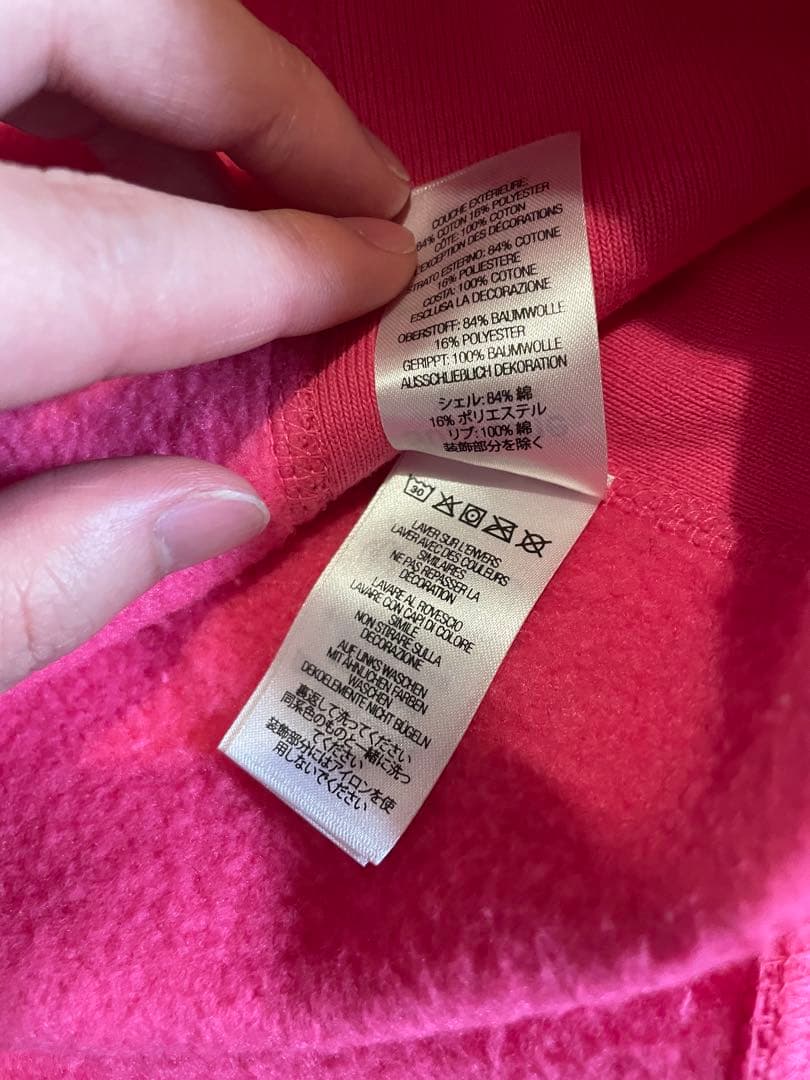 Supreme ボックスロゴフーディ（ピンク ）