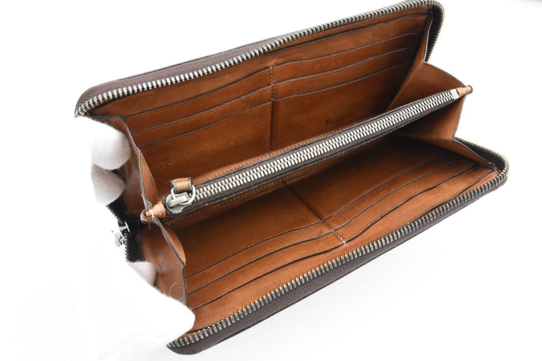 ベルルッティ カリグラフィー ラウンドファスナー長財布 Berluti イタウバ