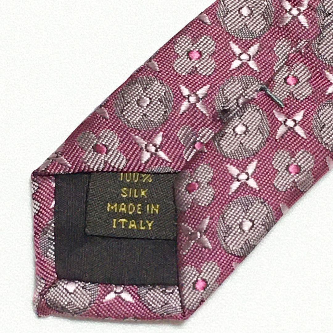 未使用級 ルイヴィトン Louis Vuitton ネクタイ 花柄