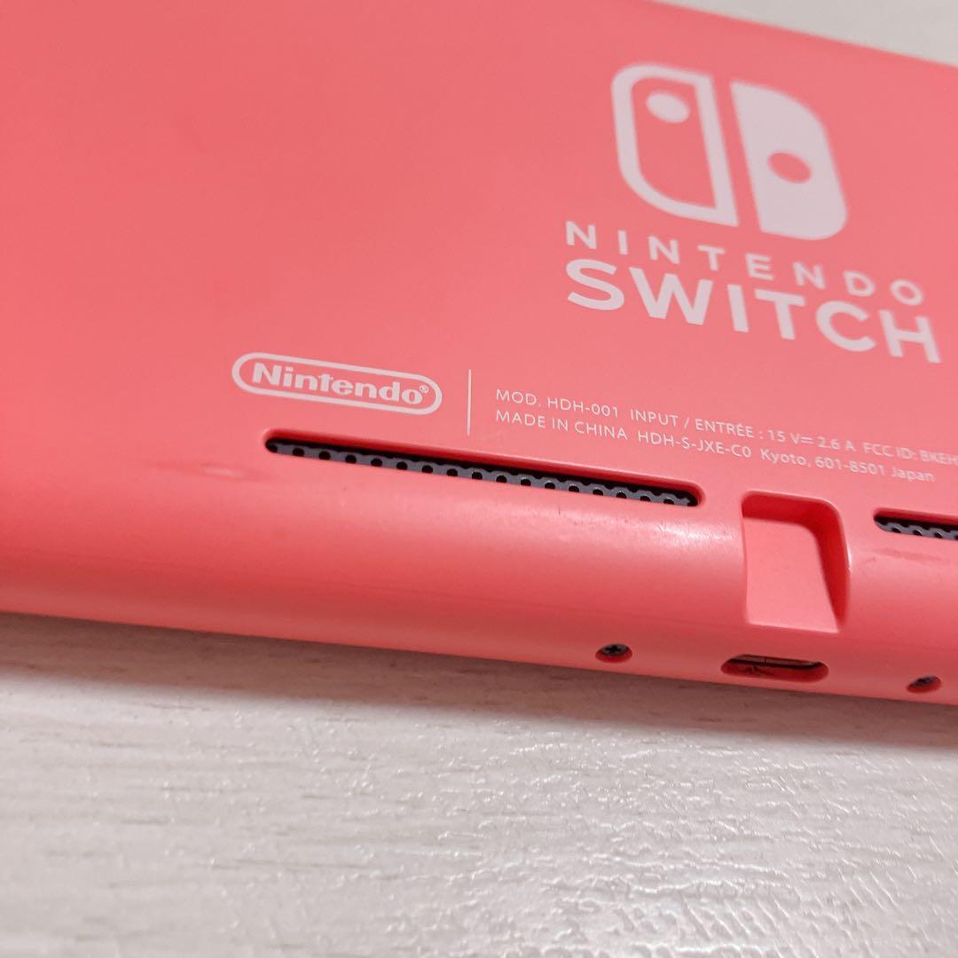 Nintendo Switch Lite コーラルピンク SDカード付き