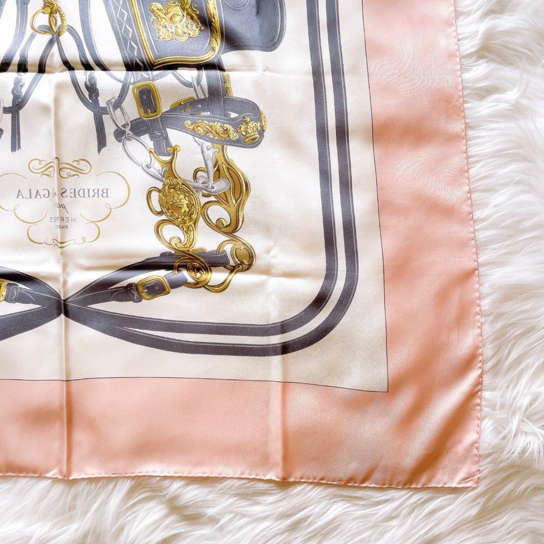 エルメス　カレ90 BRIDES de GALA 式典用馬勒　スカーフ