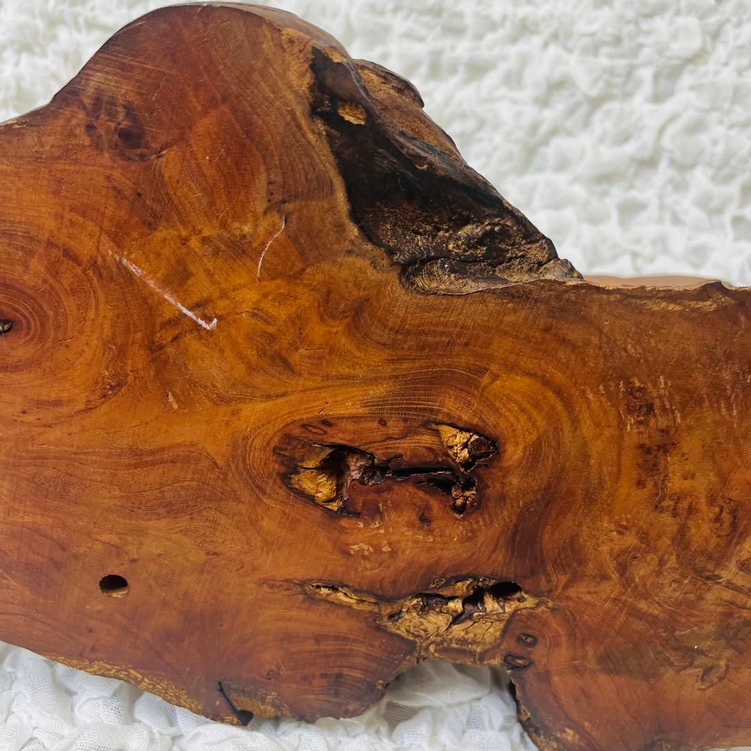 欅けやき 天然木 インテリア 和室置物一枚板 玄関飾りオブジェ衝立 昭和レトロ