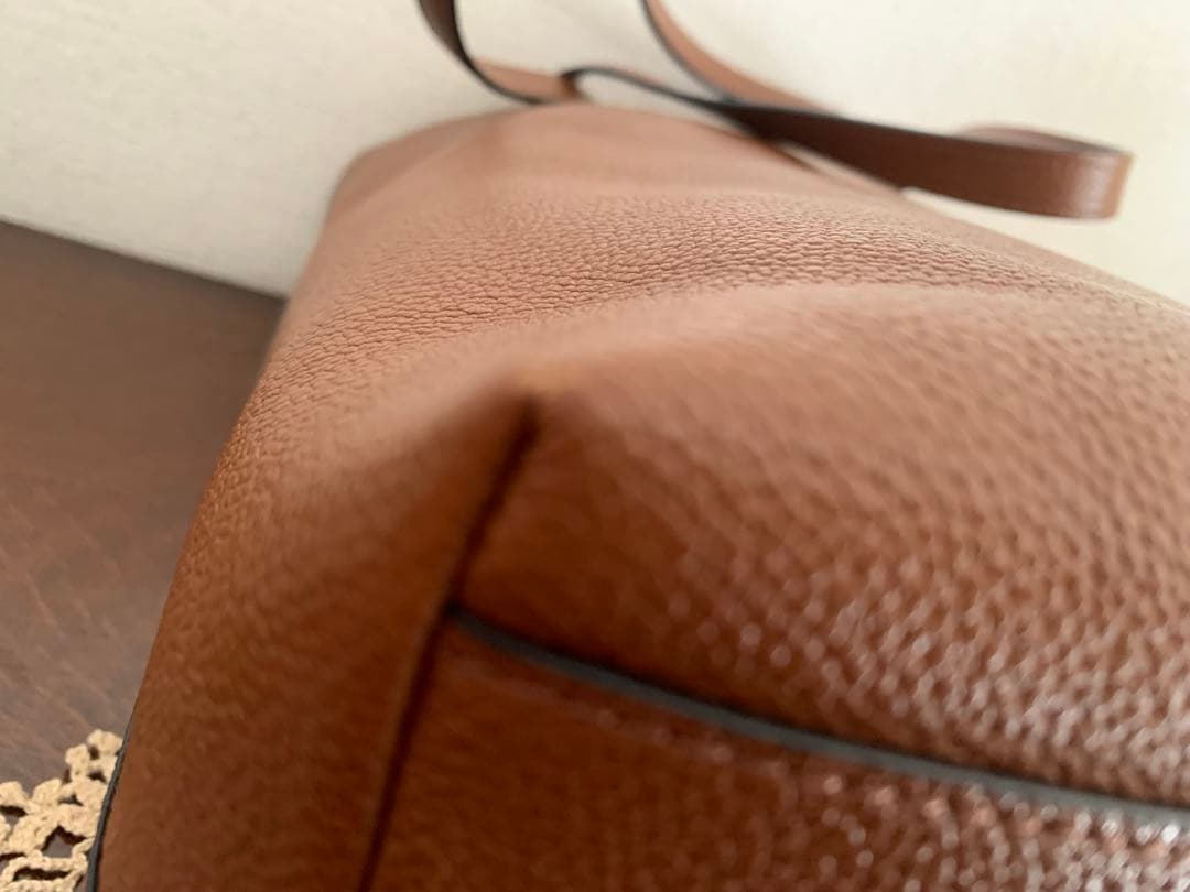 デメリエー ブラウンレザートートバッグ　DEMELLIER/Vancouver