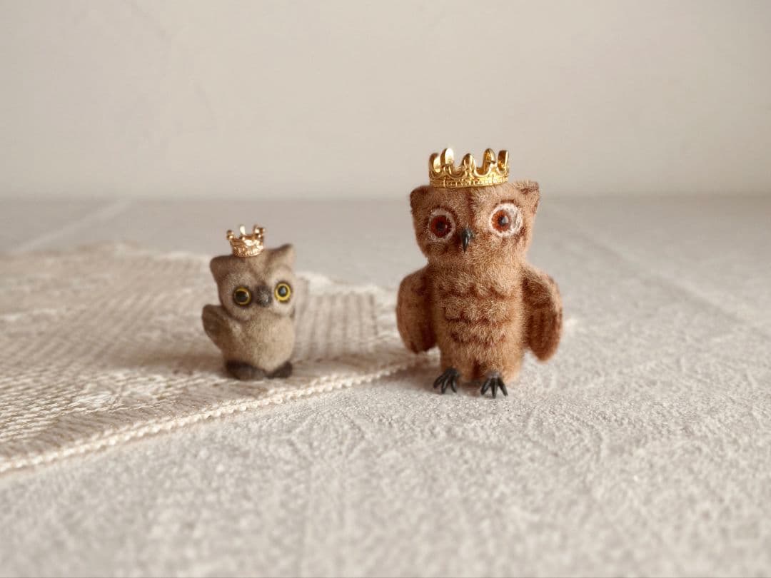 * vintage owls ❀ おちゃめな フクロウさん set