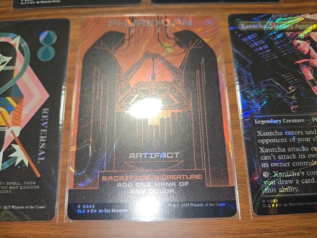 5枚セット【ハロー・Foil】ウルザの物語　ファイレクシアの供犠台　希少　限定品