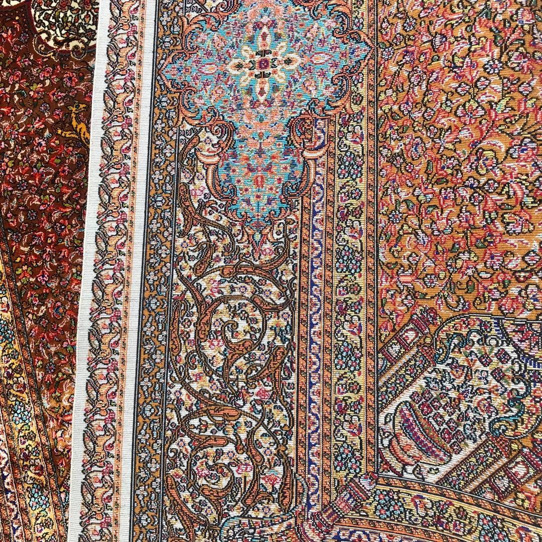 ペルシャ クム シルク ラグ/サイズ:100x150cm.. .. 249.