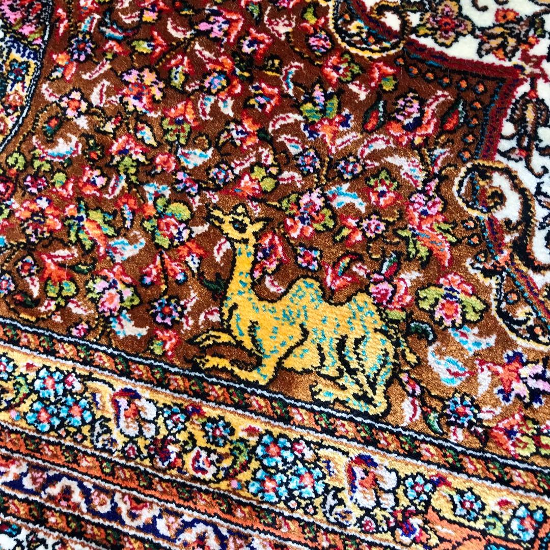 ペルシャ クム シルク ラグ/サイズ:100x150cm.. .. 249.