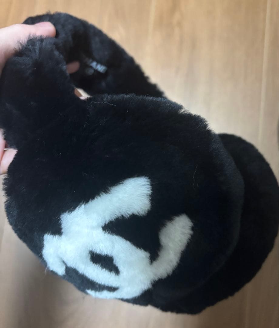 CHANEL ファー イヤーマフ ブラック