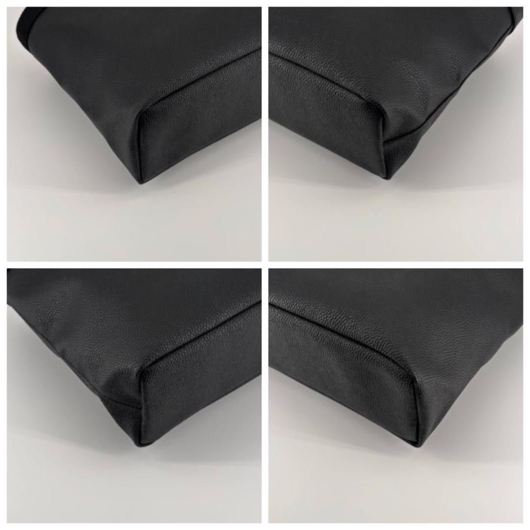 新品に近い エルベシャプリエ 704gp 舟型 M スクエアトート ノワール