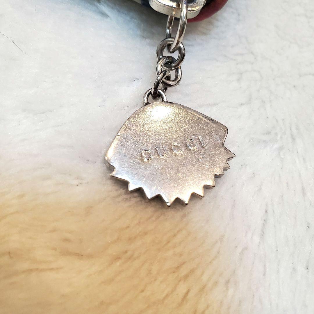 美品 GUCCI グッチ ケース ナイトクーリエ GG タイガー レザー