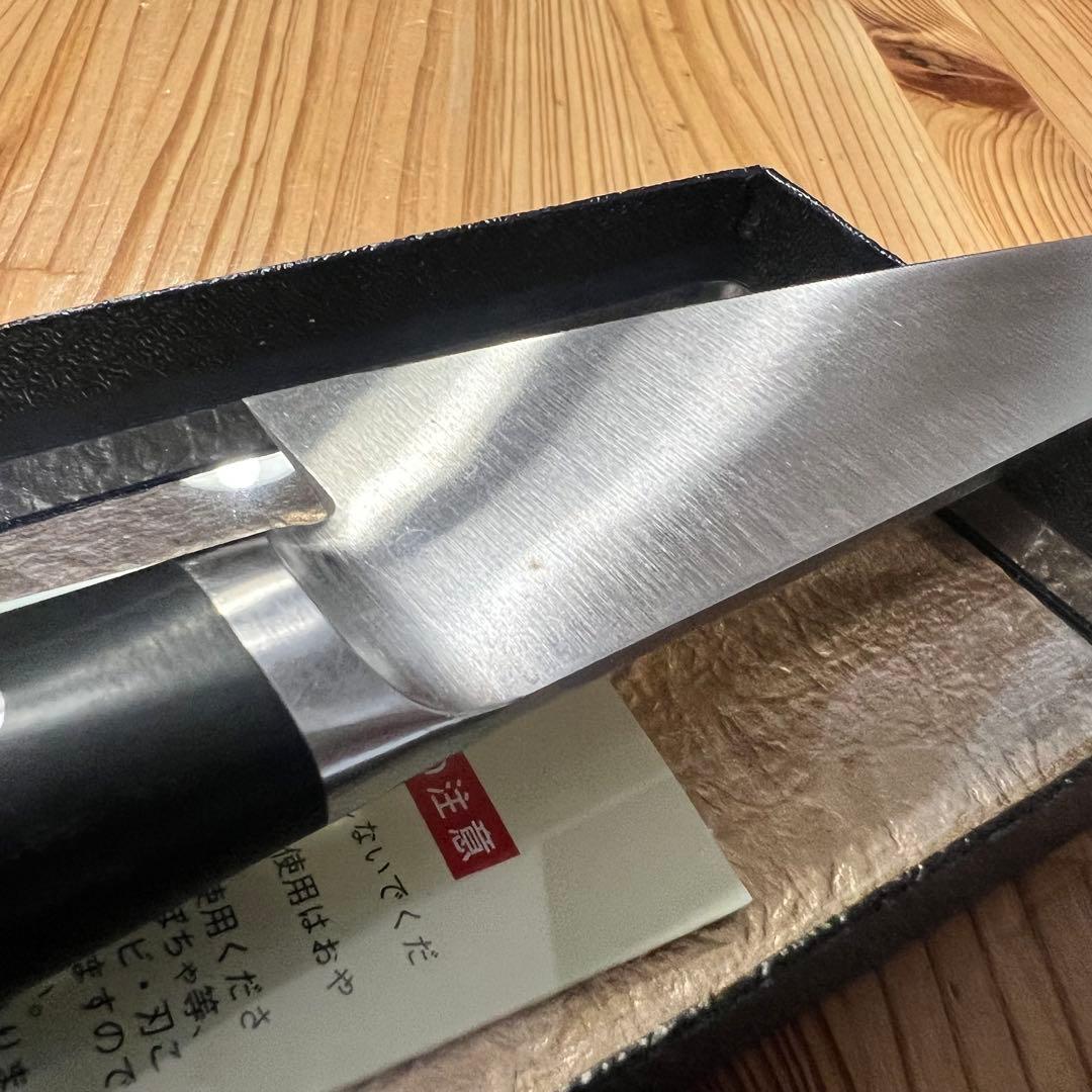 正広作 骨透 角 14806 砥石付き 中古 使用頻度少ない 箱付き