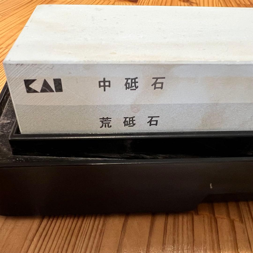 正広作 骨透 角 14806 砥石付き 中古 使用頻度少ない 箱付き