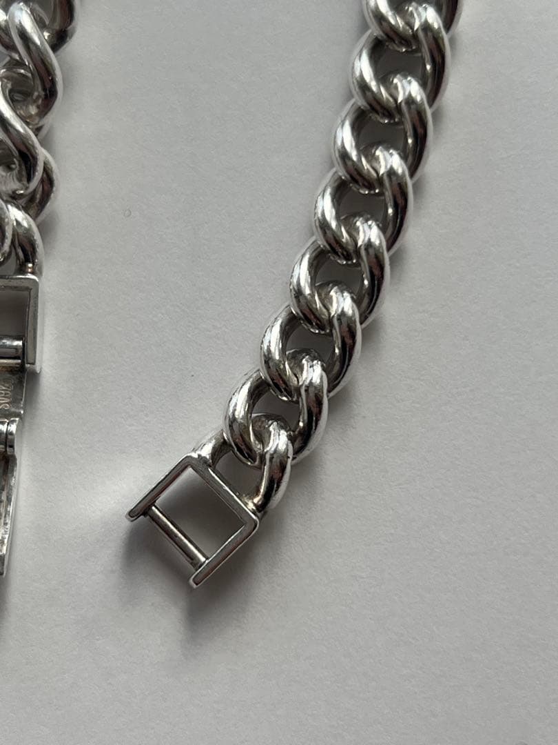 出品12/31迄最終値下げ！シエナロゼ　too: シルバー チェーンブレスレット