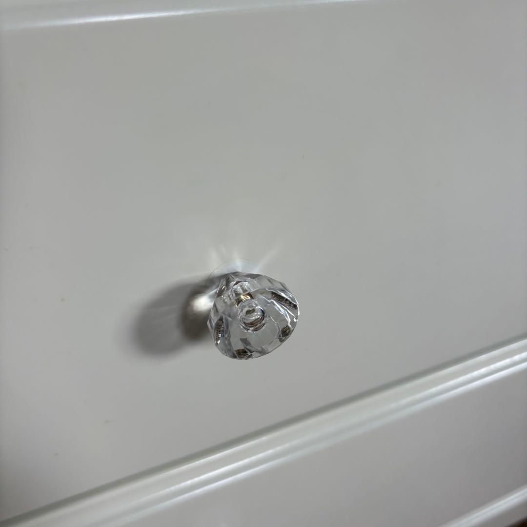 【9/28限定価格】ニトリ　アルファタカバ ローチェスト ホワイト　プリンセス