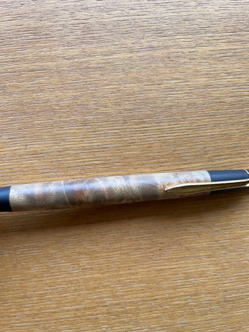 野原工芸　ボールペン　マーブルウッド　旧型