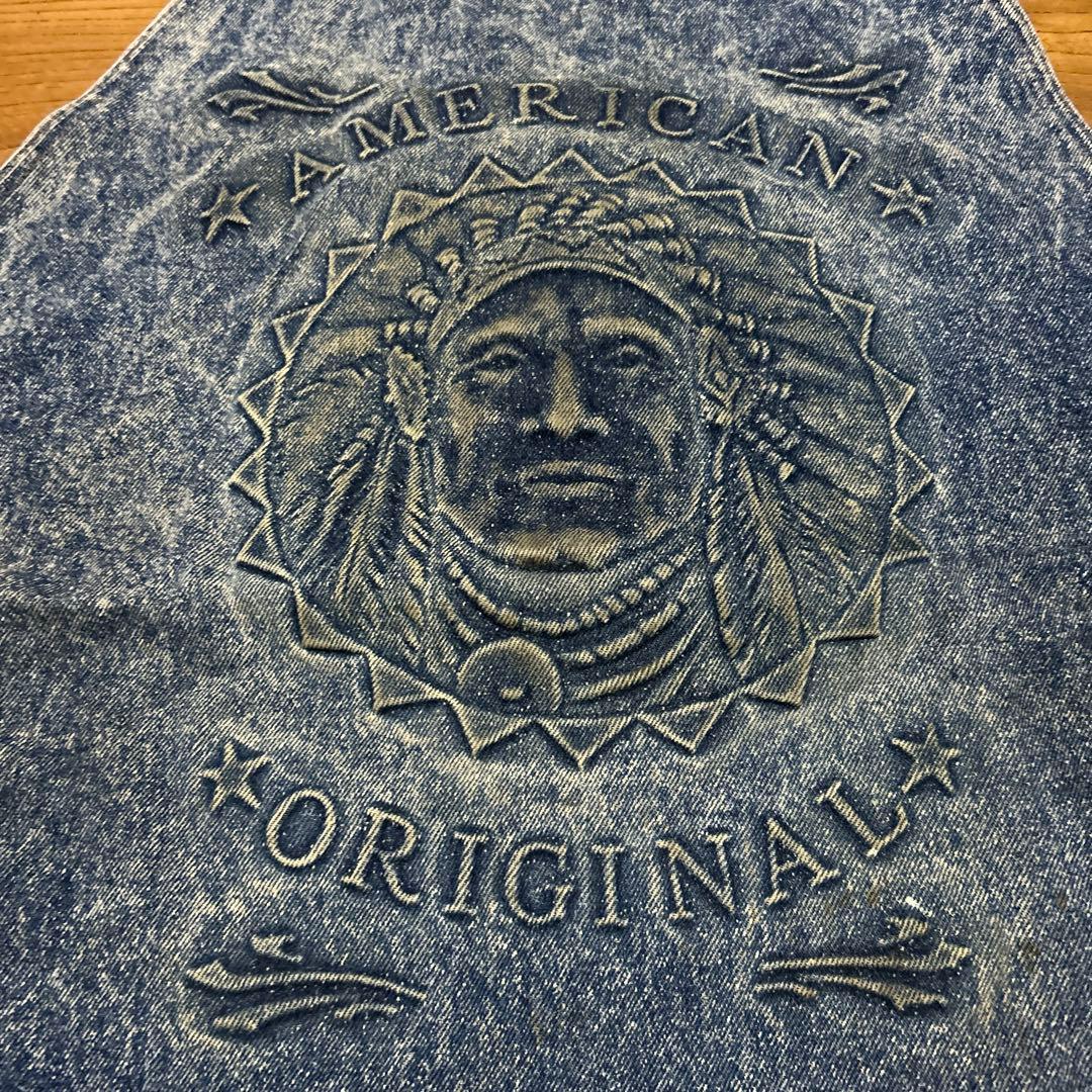 激レア　80s 90s ヴィンテージ　USA製　民族　エプロン　アメカジ　レトロ