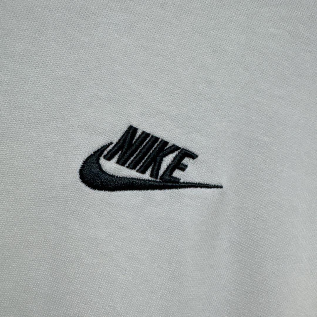 ナイキ　ピースマイナスワン　ホワイト　ロゴ　刺繍　xs ロンT