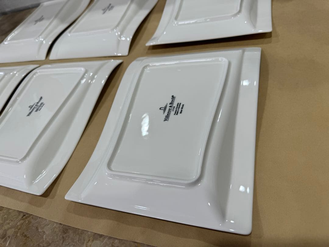 【未使用　極美品】Villeroy&Boch New Wave 6枚