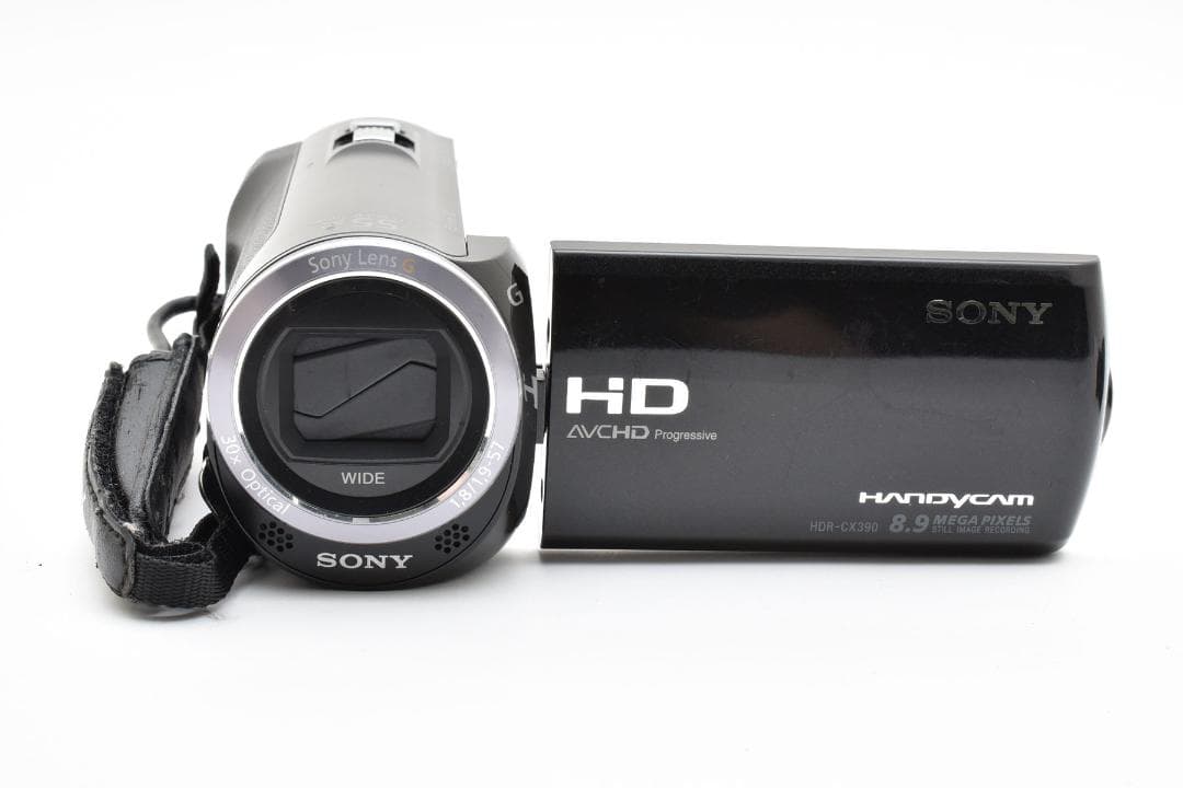 【美品】SONY Handycam HDR-CX390 ブラック　動作確認済