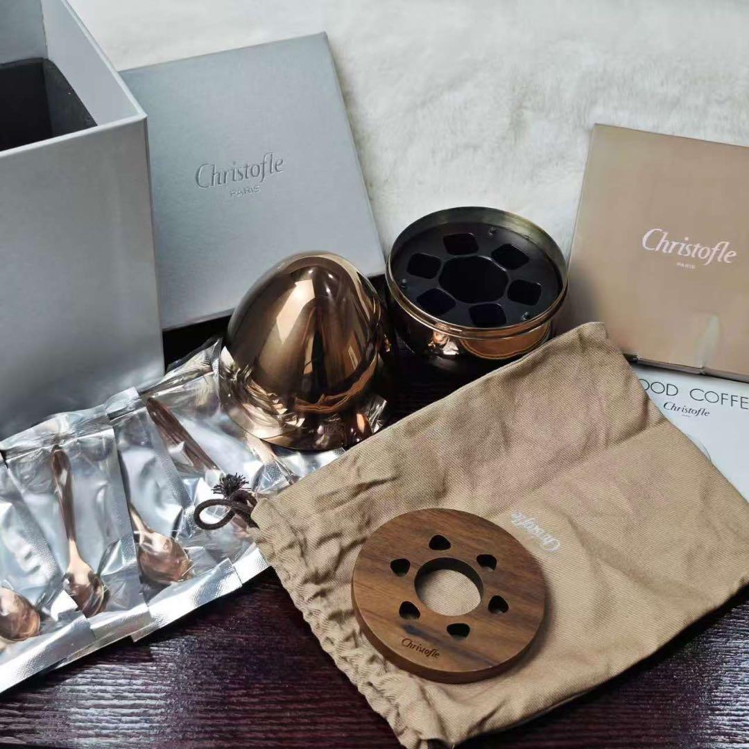 クリストフル ムードコーヒースプーン ステンレス製 6 本セット 家族用