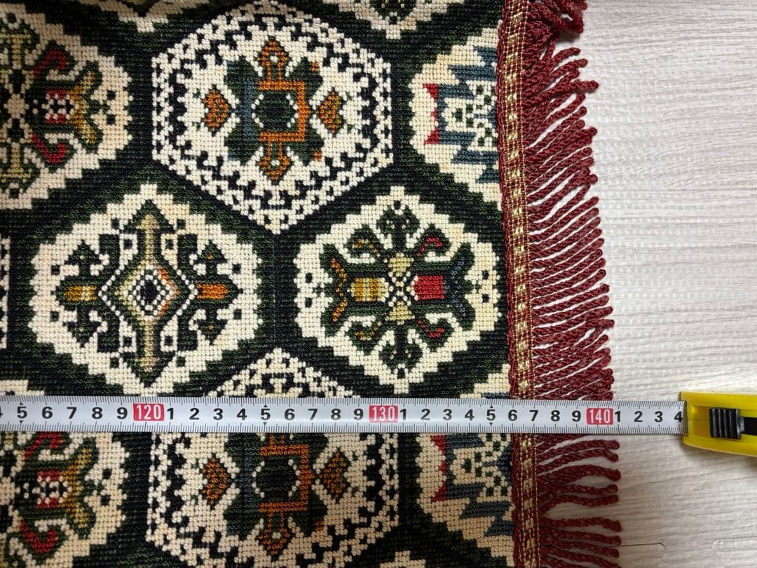 ヴィンテージ　絨毯　ラグ　レトロ