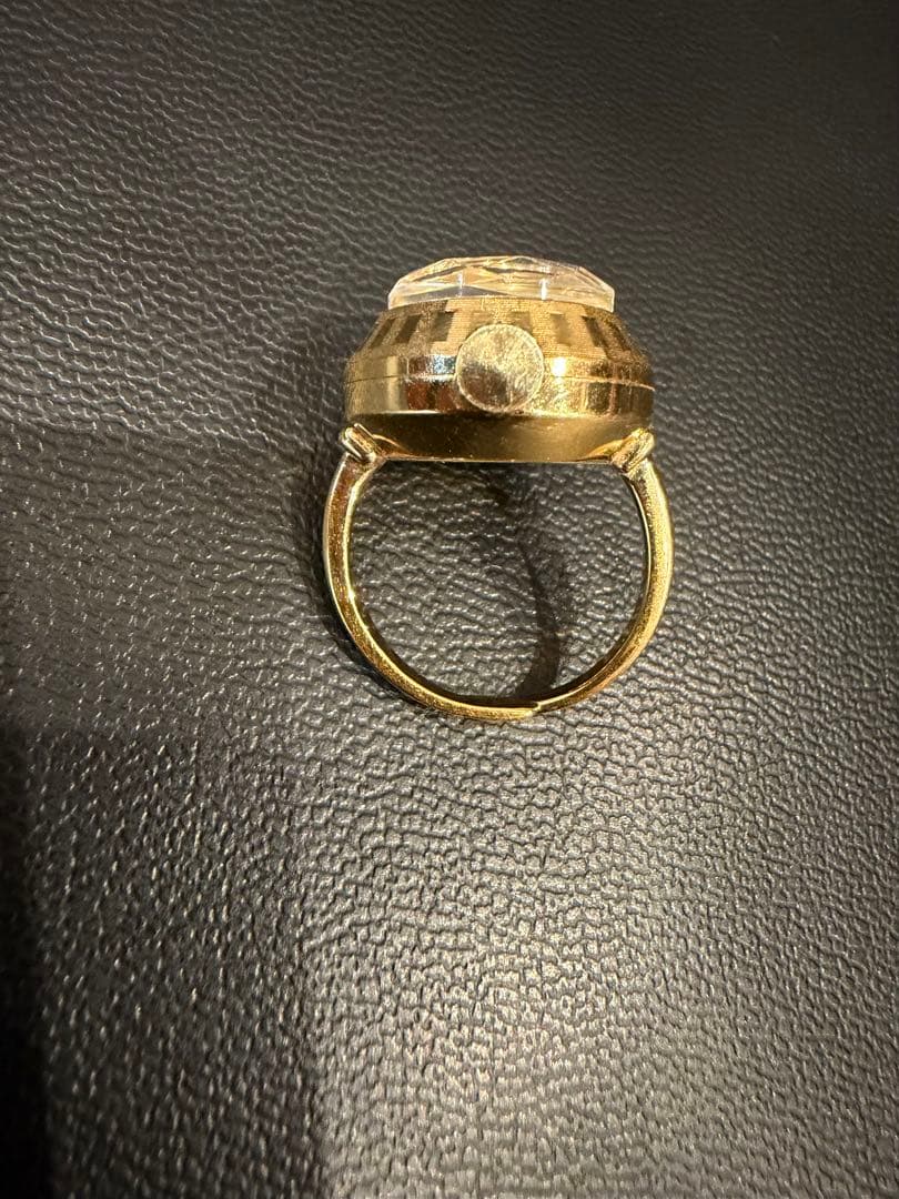 SEIKO アンティーク 手巻き式 ゴールド リングウォッチ