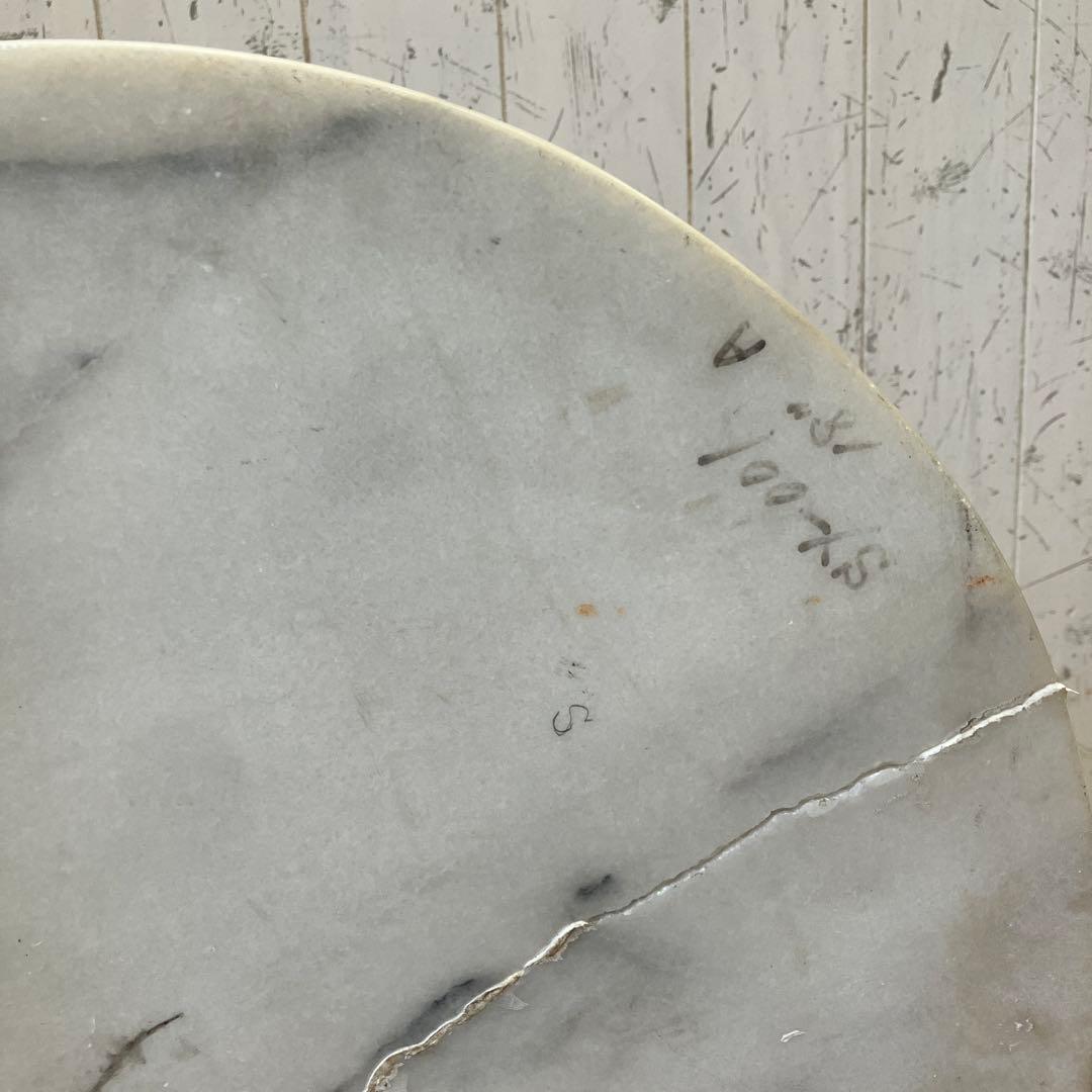 中国美術 古玩 大理石 彫刻 石彫刻 粉彩 飾り物 盤 置物 プレート 円形