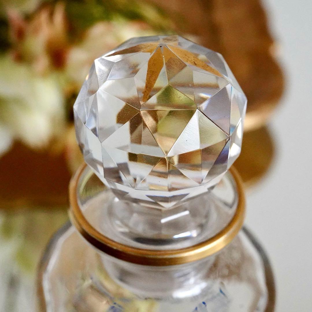 ぷっちまま★オールドバカラ 香水瓶M＆ラスター彩エナメル彩グラス2客