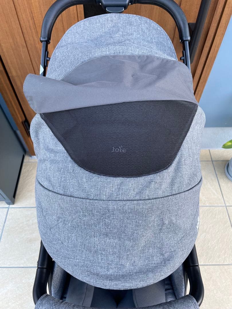 Joie グレー ベビーカー スマバキ　A型　両対面式軽量　折りたたみ　美品