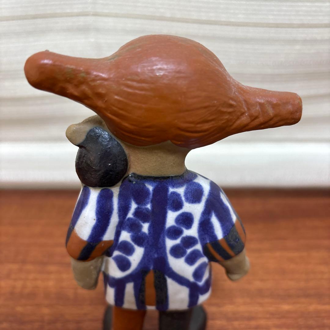 希少　リサラーソン Lisa Larson 長くつ下のピッピ　グスタフスベリ