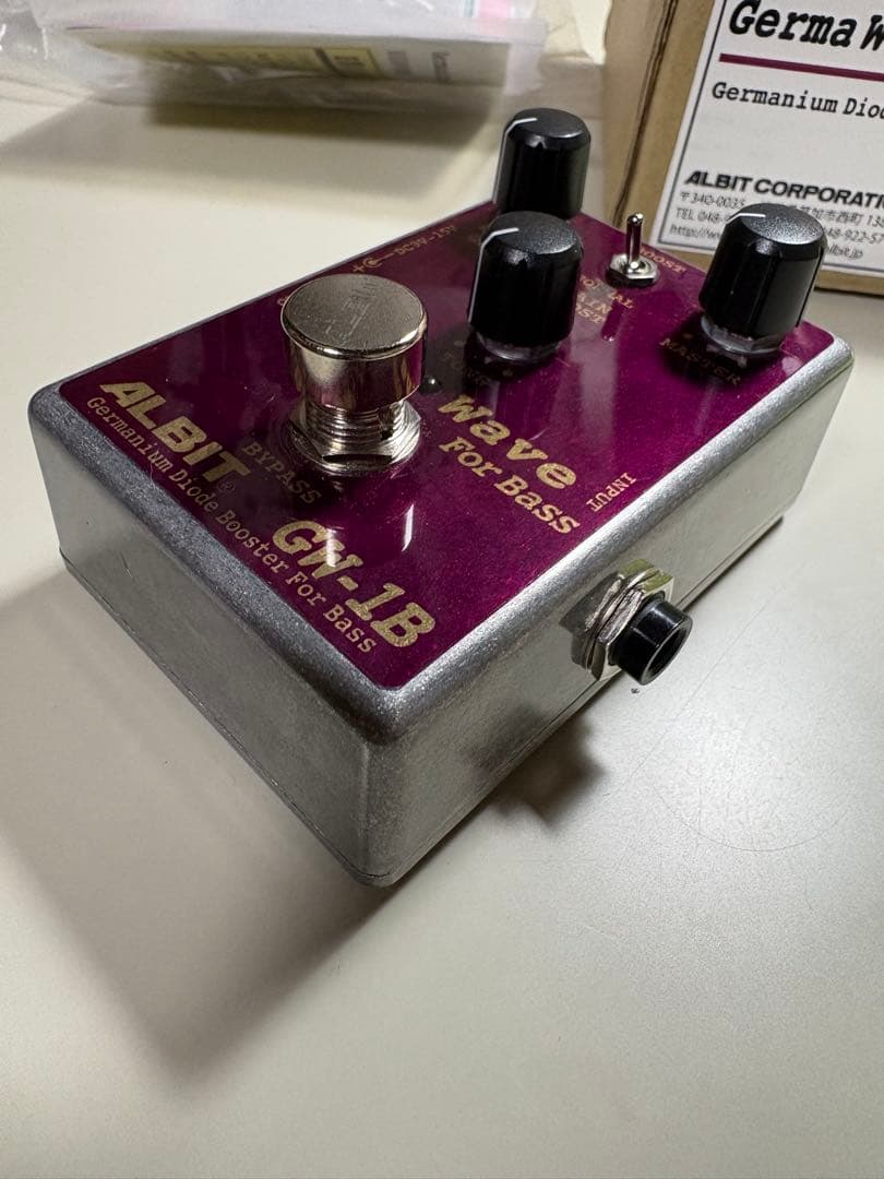 ベース ALBIT GW-1B Germanium Diode Booster