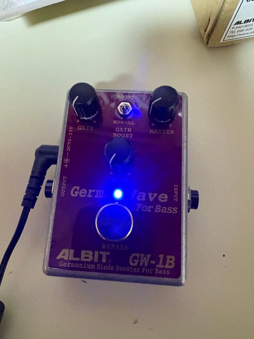 ベース ALBIT GW-1B Germanium Diode Booster