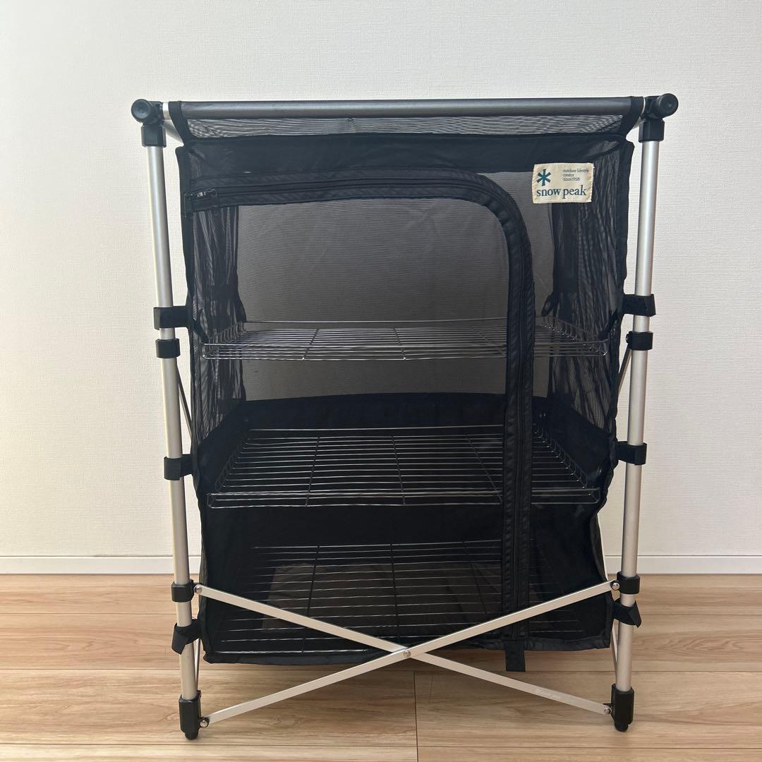  peak スノーピーク　ネットラックスタンド　美品