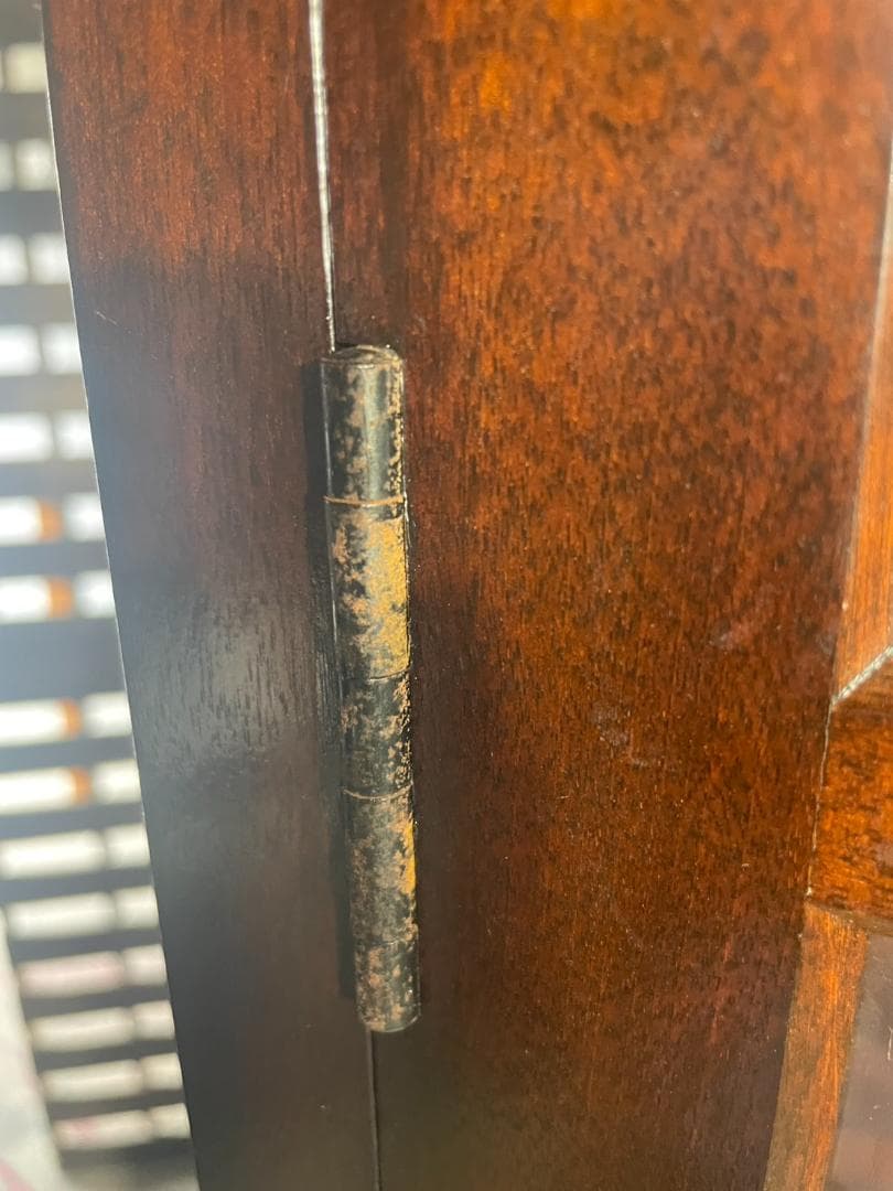 J716 松本民芸家具 食器棚 飾り棚 アンティーク家具 キャビネット