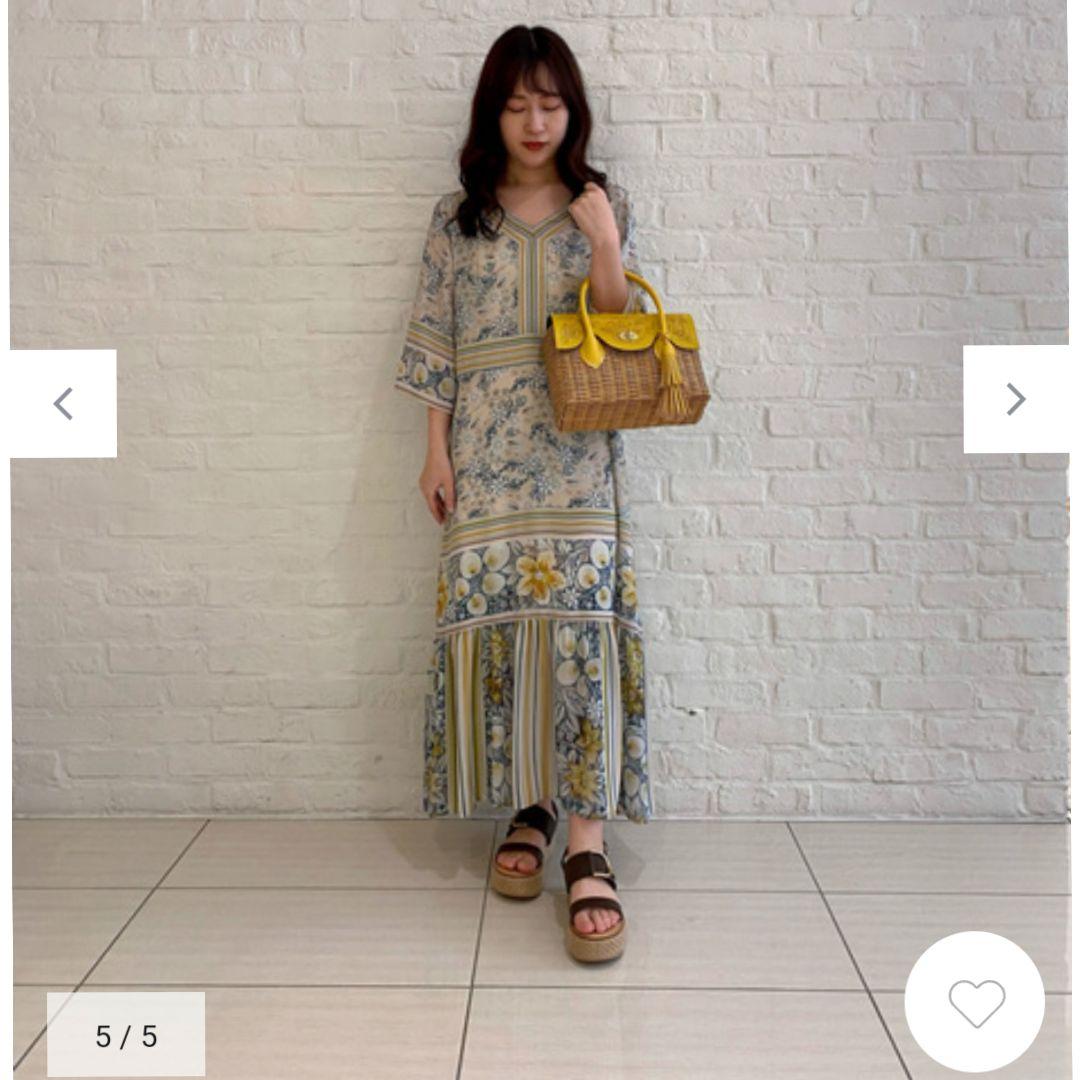 新品✨グレースコンチネンタル✨サラサフラワーワンピース