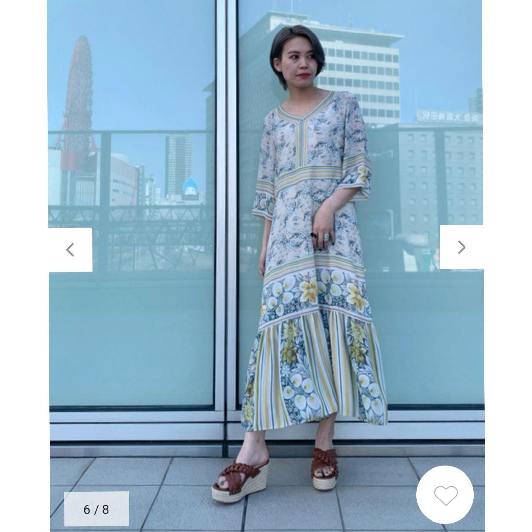 新品✨グレースコンチネンタル✨サラサフラワーワンピース