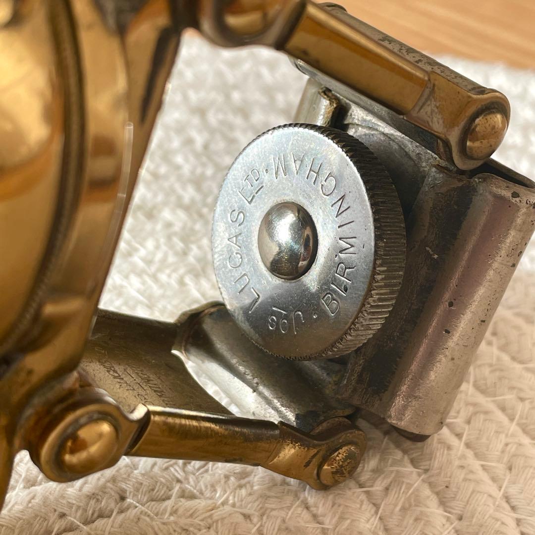 Lucas Silver King オイルランプ（ニッケル版）バイシクルライト